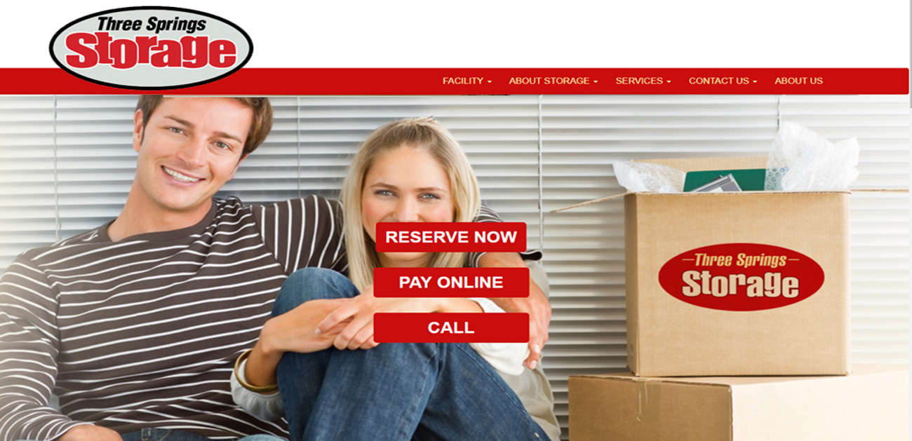 Website Development for Self Storage Website for Self Storage